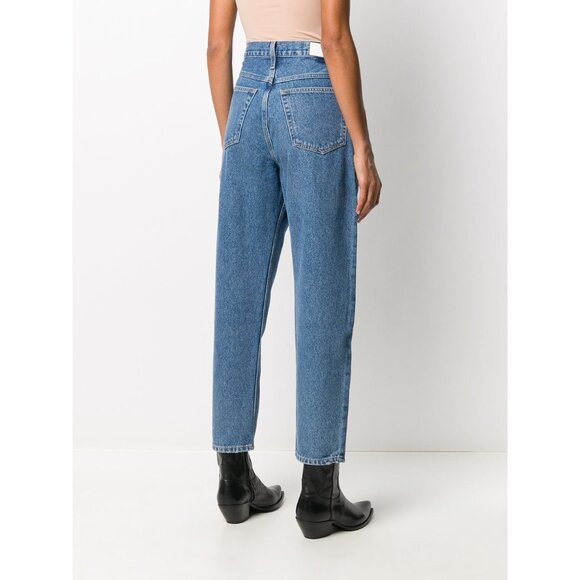 Re/Done Savi Tapered Jeans 28 - Picture 3 of 8